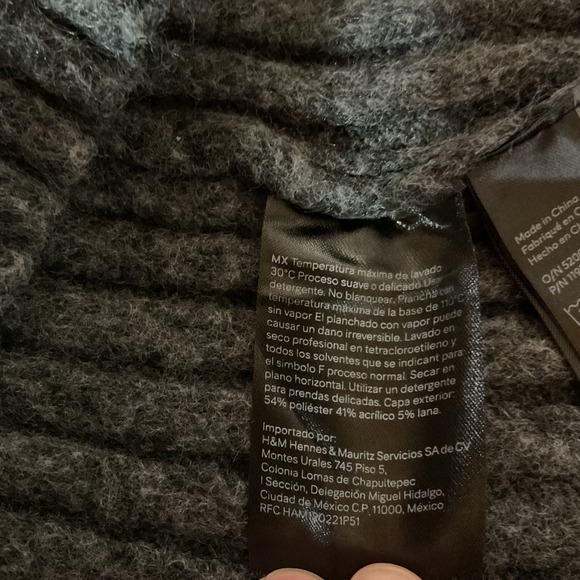 H&M Gray Ribbed Mini Dress - Picture 10 of 10